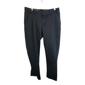 Lee Modern Series Black Straight Leg Curvy Fit Casual Pants Womens Size 16 Short